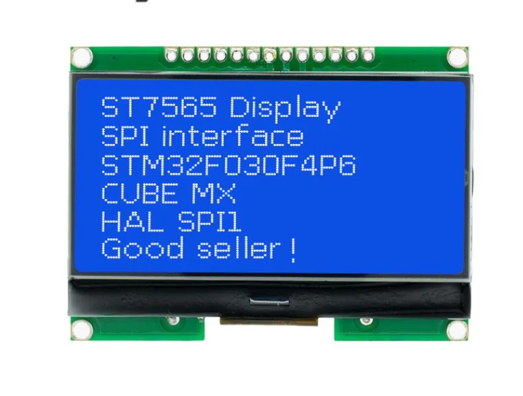 Lcd12864 12864-06D, 12864, LCD module, COG, with Chinese font, dot matrix screen, SPI interface
