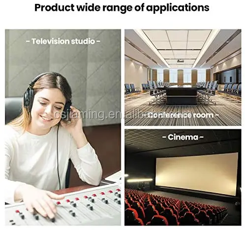 
3800gr/m2 25mm decorative sound absorbing panels 
