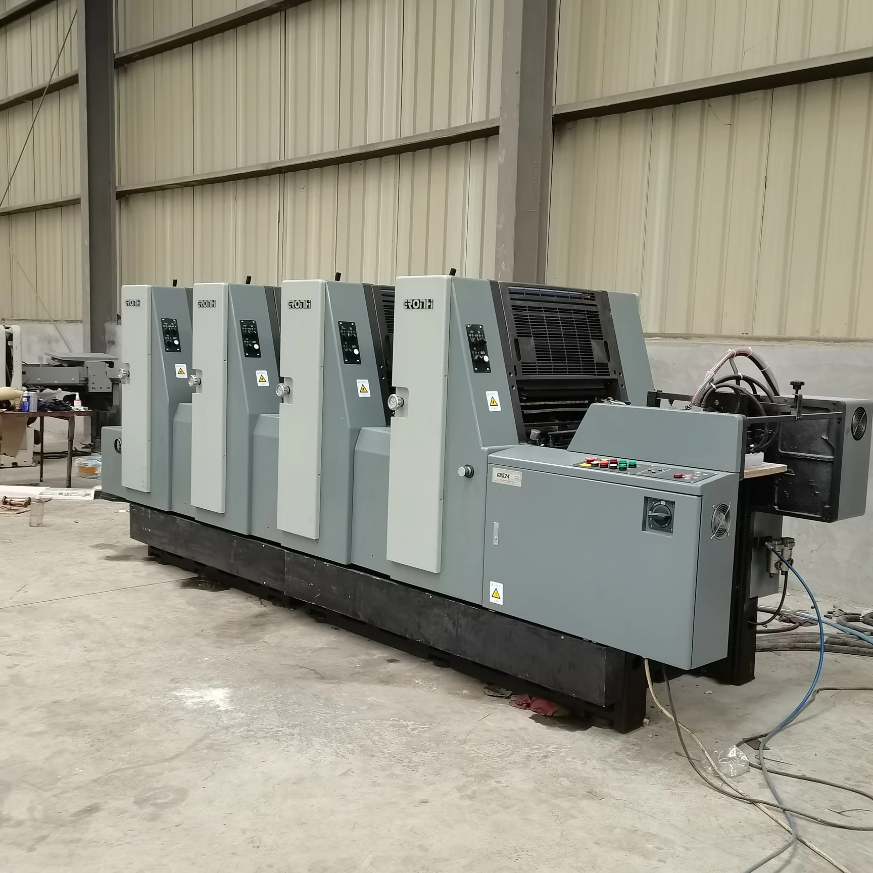 used gto 52 color gto printing machine