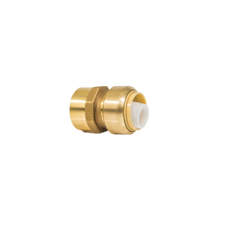 Lead Free Brass Push-Fit Fitting Compression  PEX Pipe Fittings For Floor Heating
