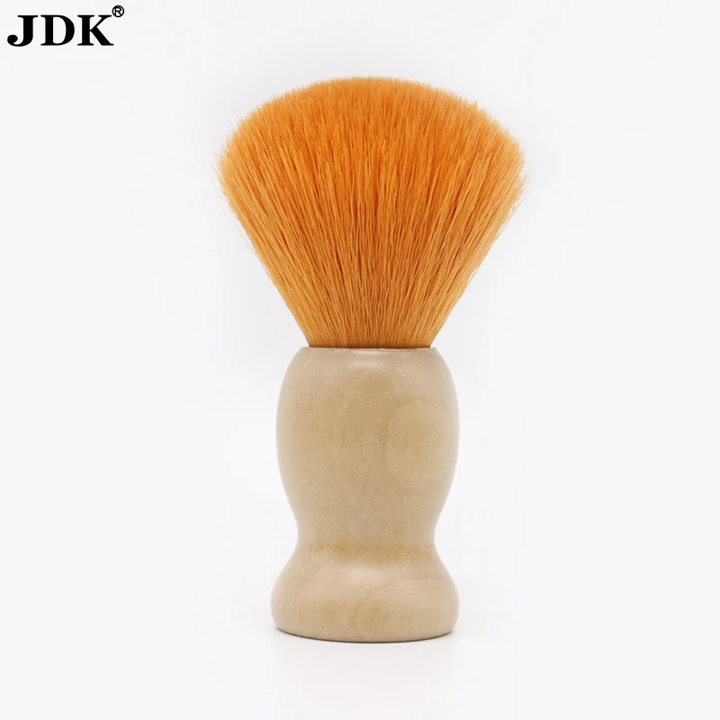 High Quality Men Barber Tool Badger Hair Vegan Shaving Brush Plastic Acrylic matte finish waist shape Handle beard brush groom