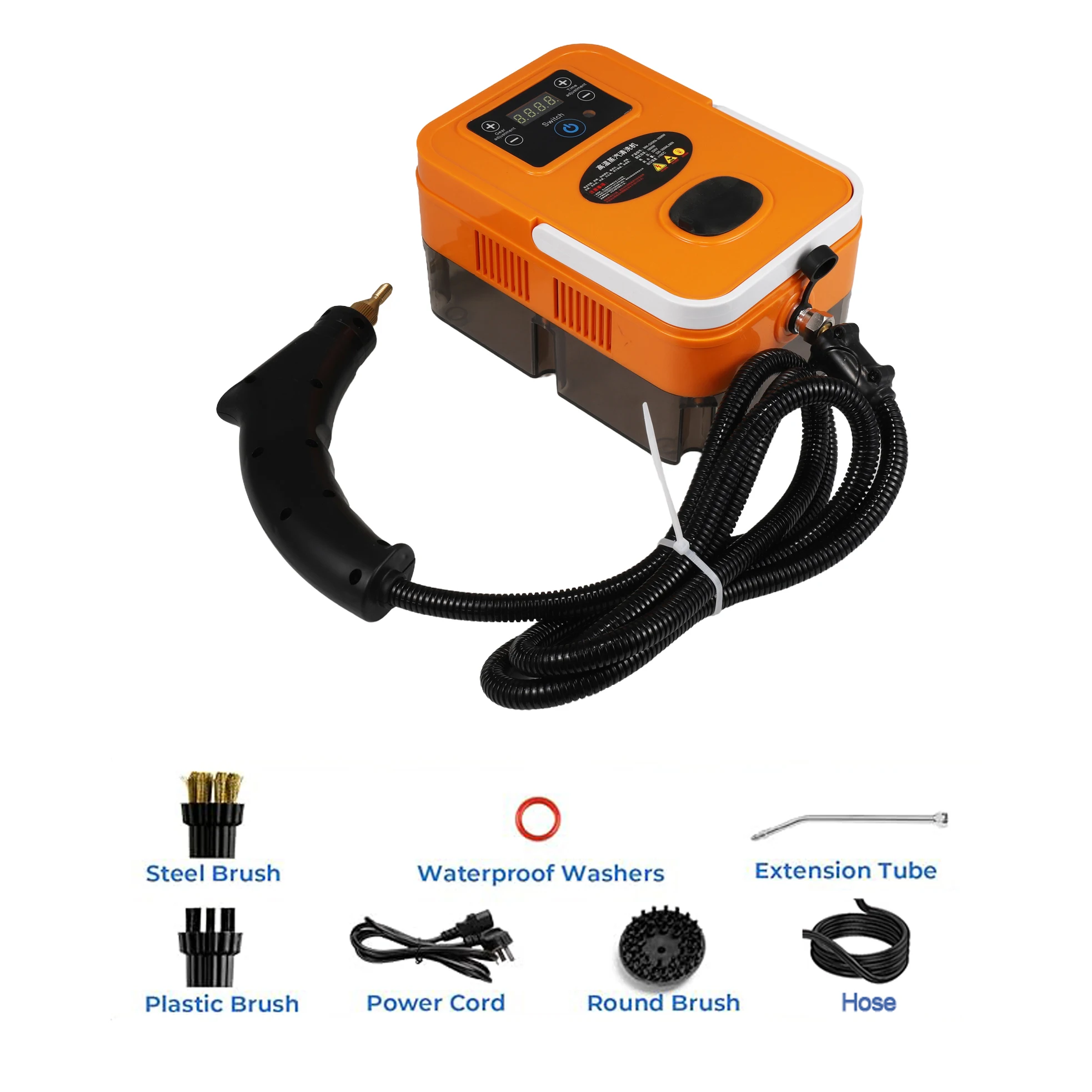 Multi-purpose household steamer cleaning machine Automobile carpet floor window hand-held high pressure steam cleaning machine