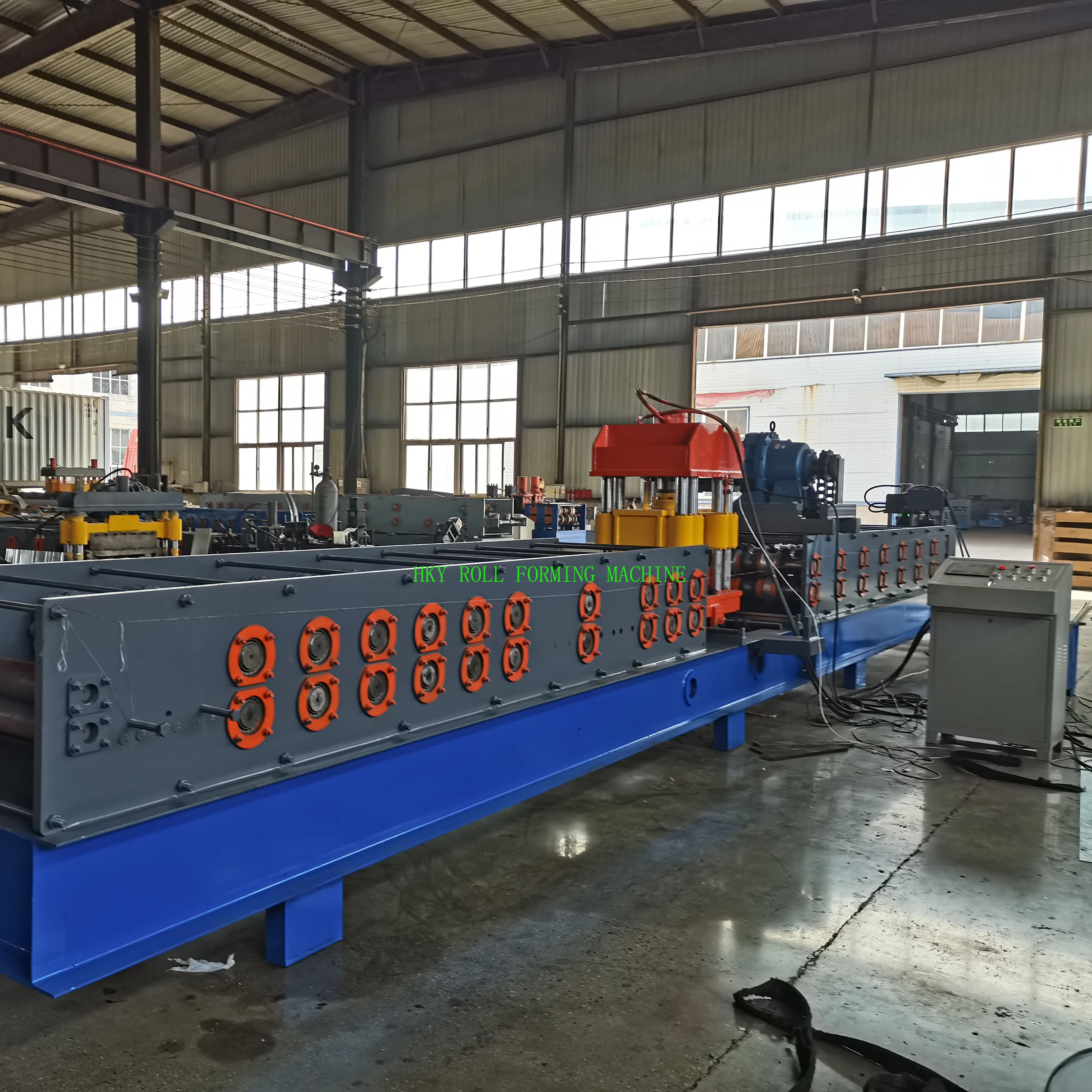 Solar Strut Channel Roll Forming Machine Photovoltaic Bracket Forming Machine Galvanized Steel Solar C Strut Channel