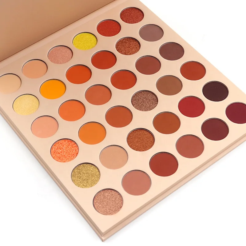 Your own brand private label makeup 36 colors eyeshadow palette