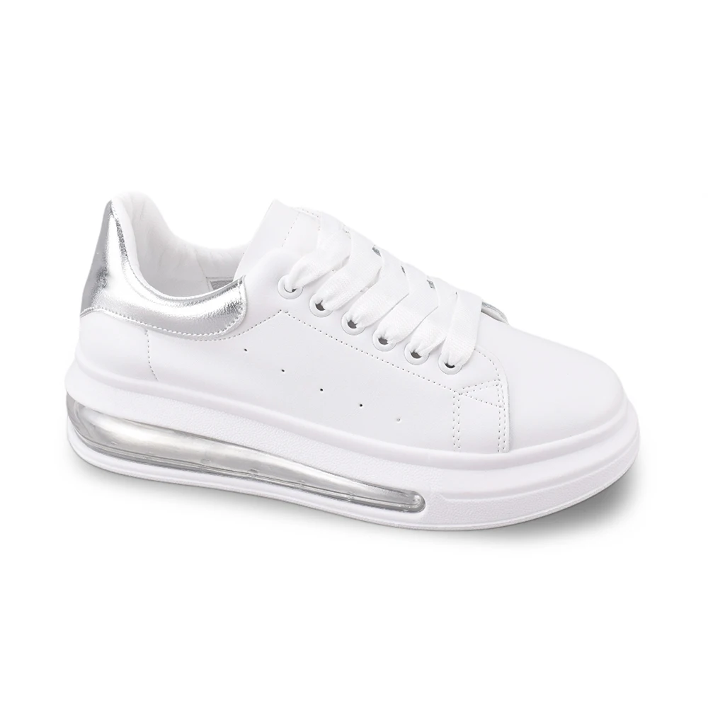 
Fashion white summer high platform brand oem women brand sport shoes 