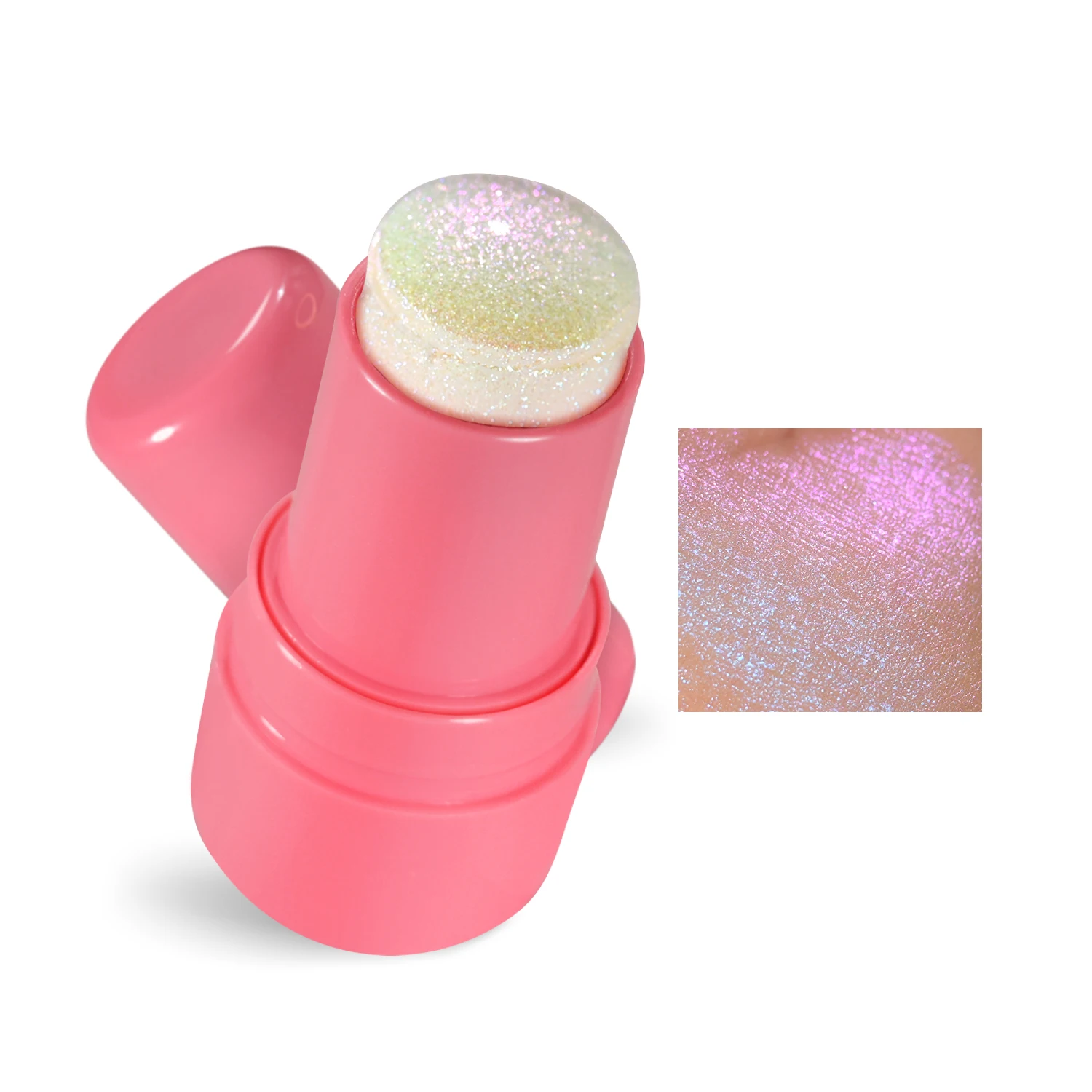 Charm Beauty Jelly Highlight Face Cheek Makeup Moisturizing Vegan Moisturizing Highlighter Cream Stick