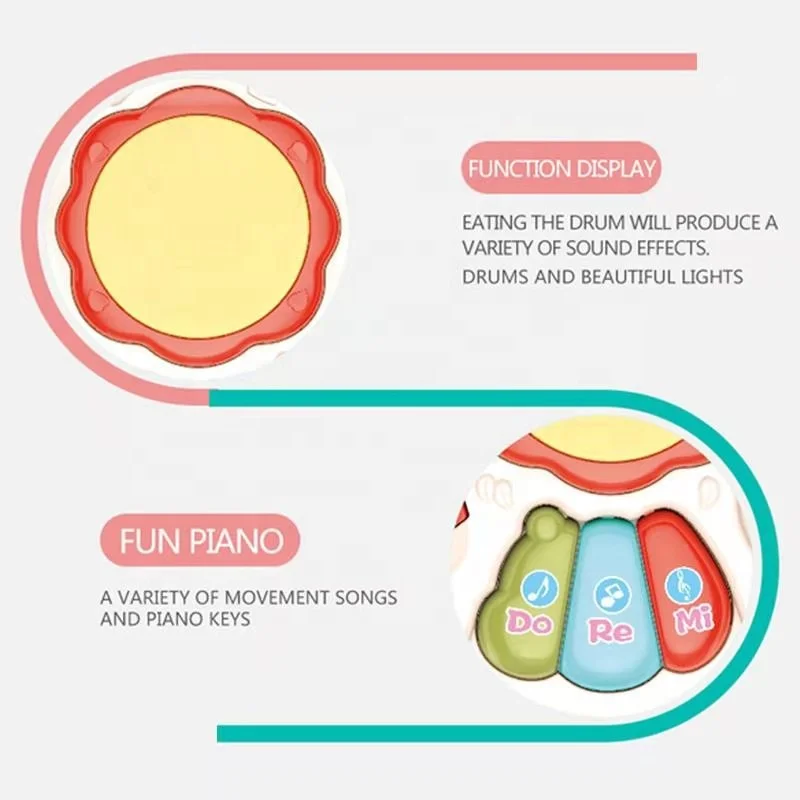 Multi-functional music study desk toy baby early education musical activity desk toys play table for infant learning cognition