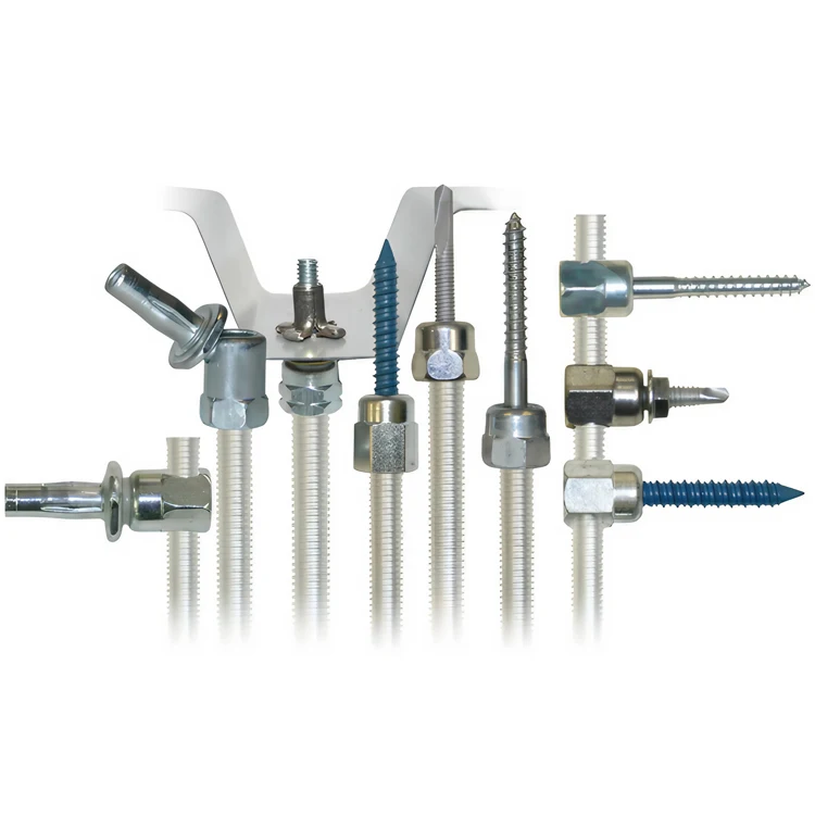 1/4-20 3/8-16 1/2-13 concrete wood steel sammy super style rod hanger anchor screw
