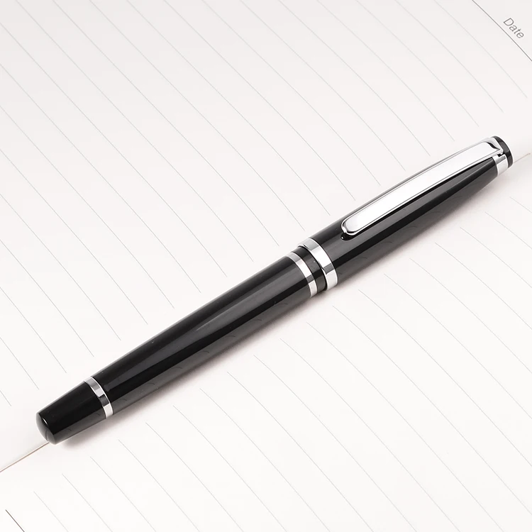 Gun Black Business Custom Pen Set Luxury Business Roller Pen With Gift Box