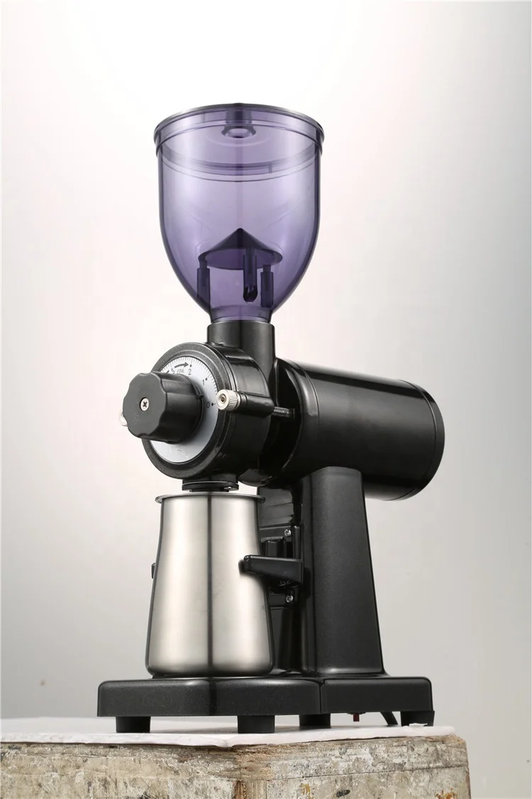 Household Portable Filter Coffee Grinder Adjustable Setting Stainless Steel Coffee Bean Grinder Machine