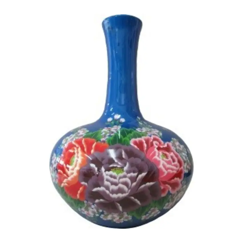 Luxury Design Art Luxury Flower Vase With Round Bottom Ceramic Vase