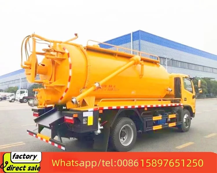 Hot sale Vacuum sewage pump Truck body  4x2 6*4 Truck Vactor 3000L to 20000L Sewage Suction Trucks body for Sale