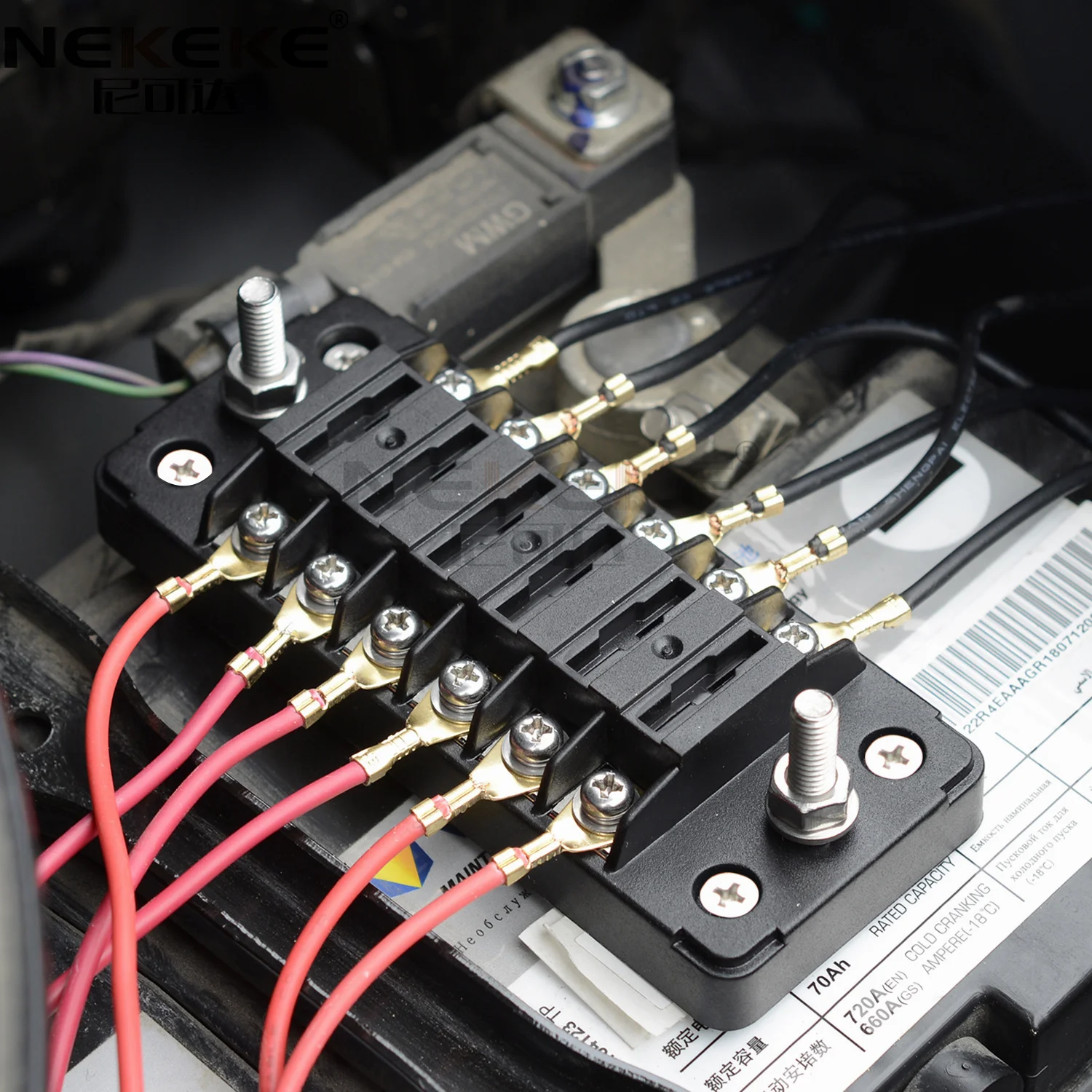 New Products Fuse Box for Car Boat Yacht Fuse Holder 1A to 20A M4 Threaded Studs