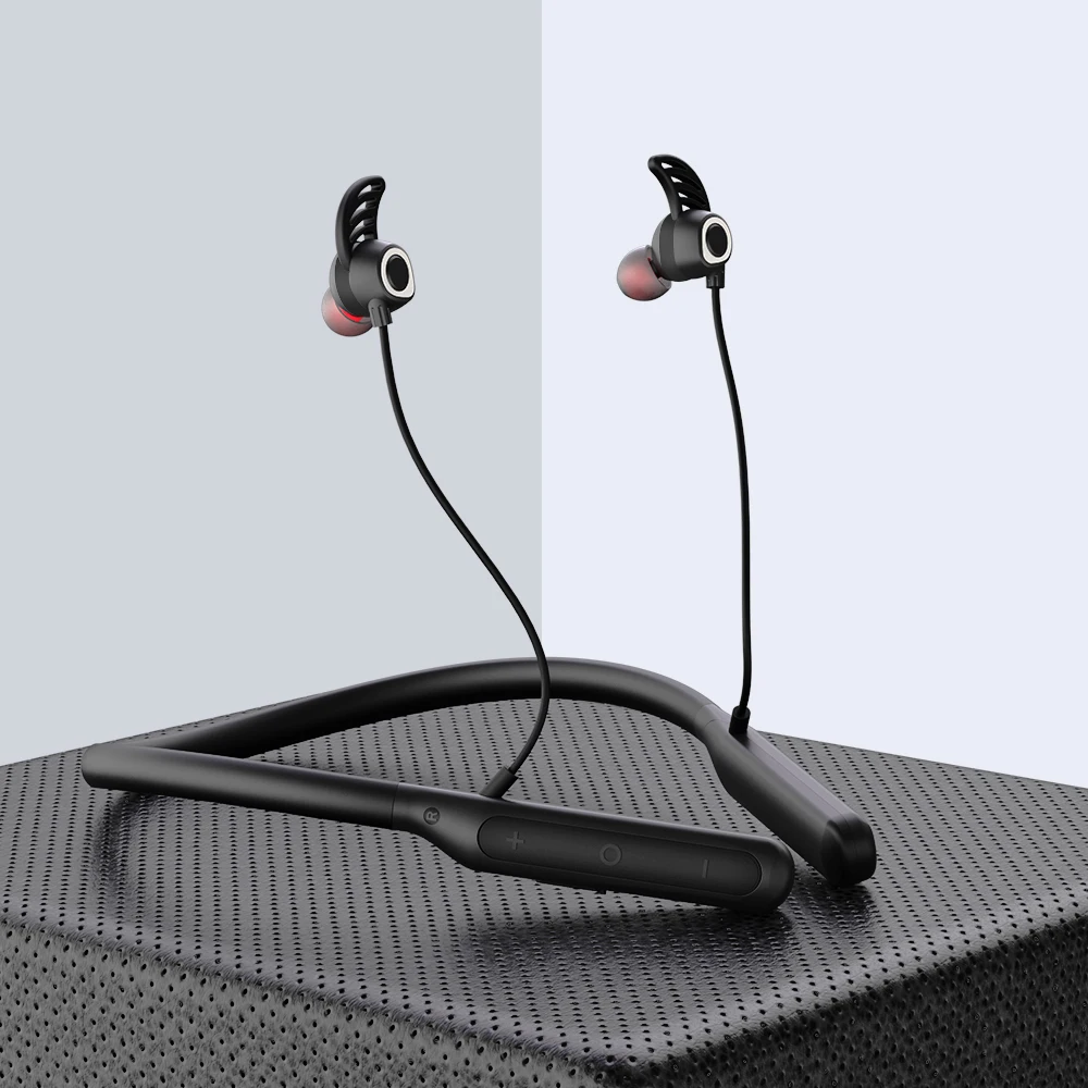 Sports Bluetooth Headphone 5.0 IPX5 Sweatproof Neckband Wireless Earphone 20H Playback Headset for iPhone Samsung Xiaomi