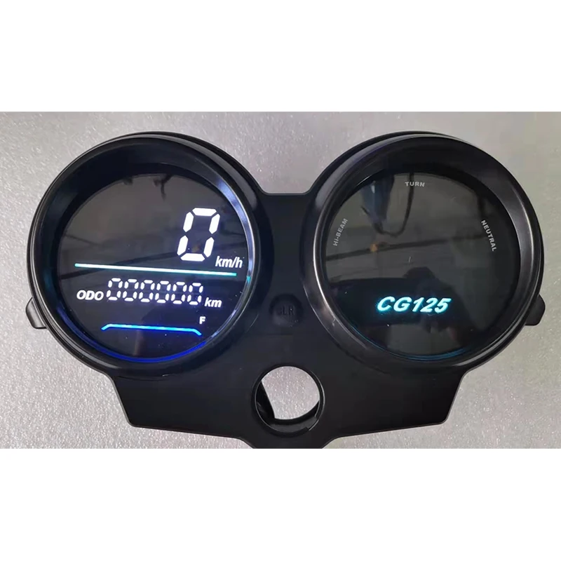 2022 LED Dashboard Digital Speedometer For Brazil Motorcycle  CG TITAN 125  2000 2004 2008