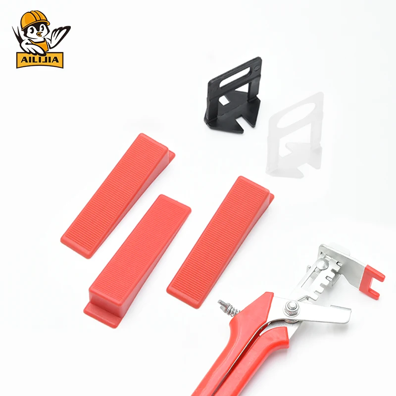 Professional Ceramic Tile Installation Tools Leveling System Leveler Spacers Clips and Wedges
