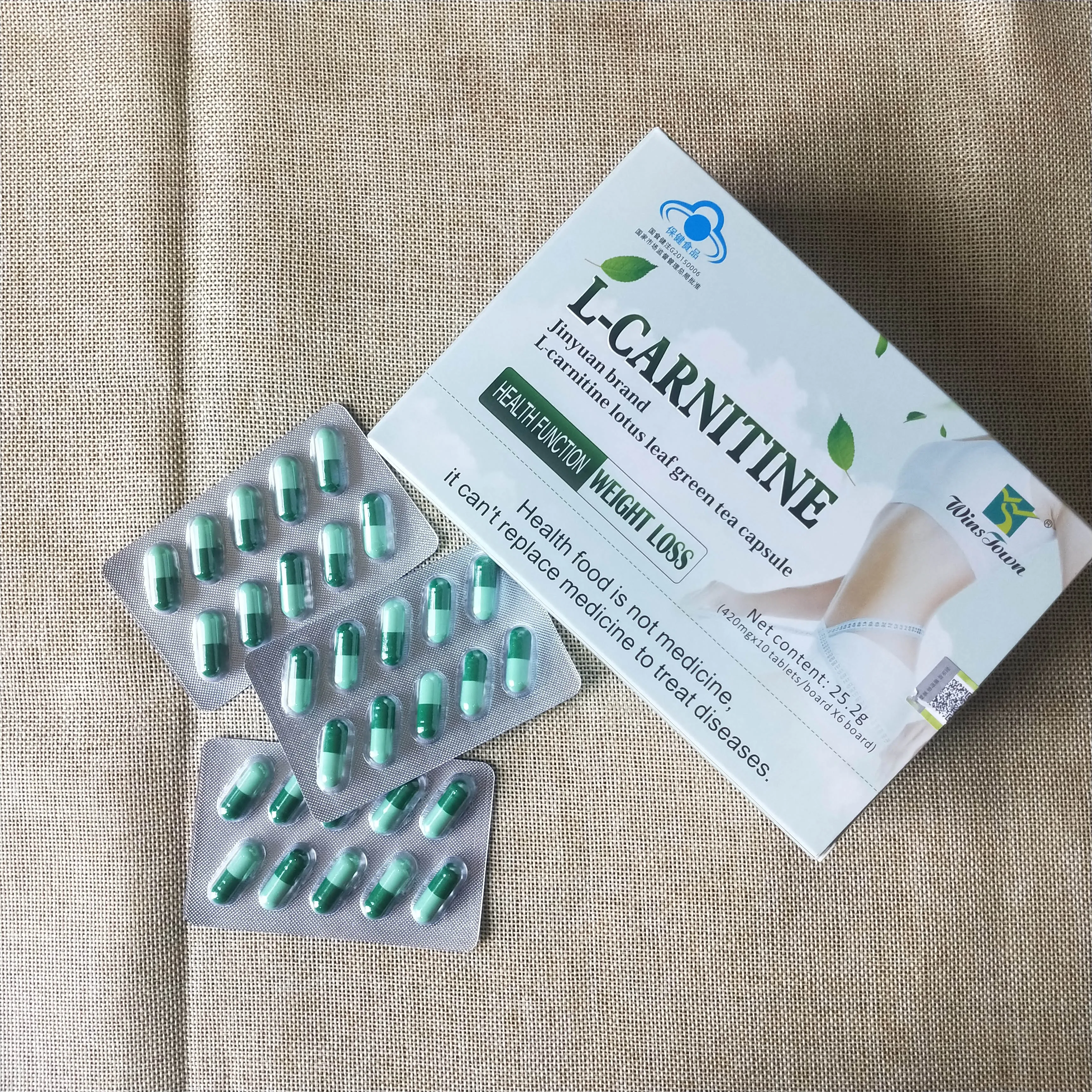 L carnitine lotus leaf Weight lose capsules health supplements slim pills fast fat burner slimming pills