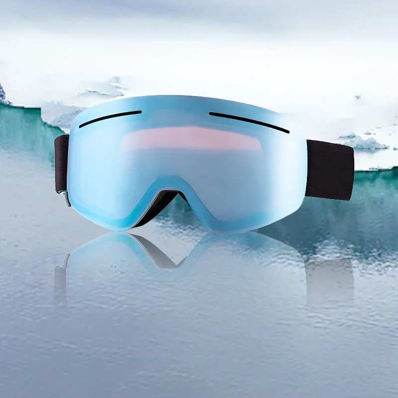 Hot Sale New Design Ski Goggles UV Protection Wint Green Ski Folding Goggles Polarized Sponge Shock Absorbing Goggles