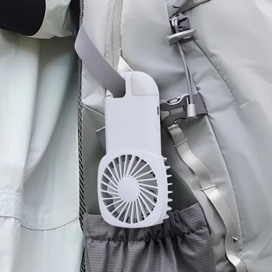 Korean style exquisite 800mah handheld small pocket fan hand held mini potable fan led light up hand fan for outdoor sport