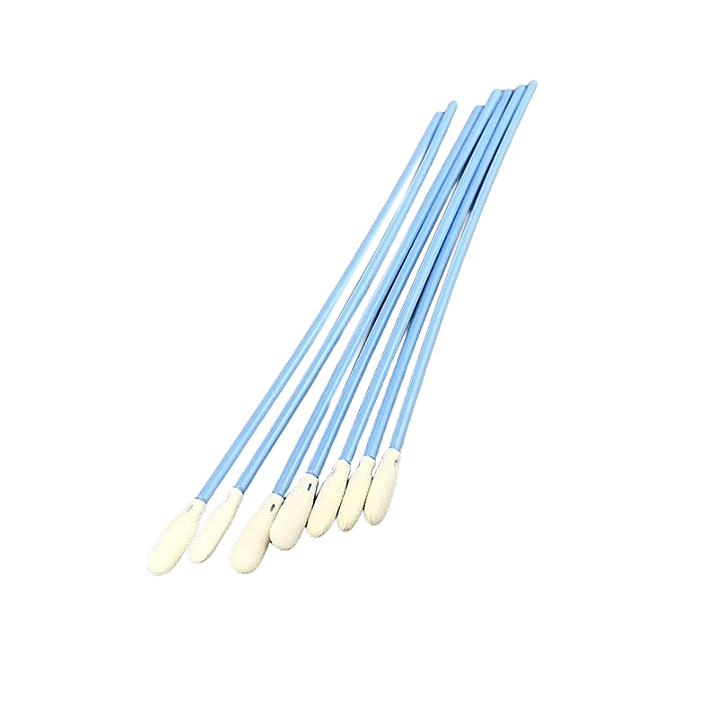 Высоковпитывающие одноразовые безворсовые губки с длинной ручкой, промышленные чистящие тампоны для жестких дисков