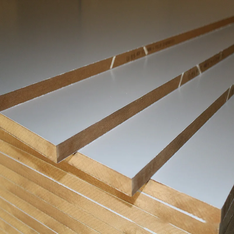 Белый МДФ Водонепроницаемая мебель древесина водостойкая меламиновая для кухни