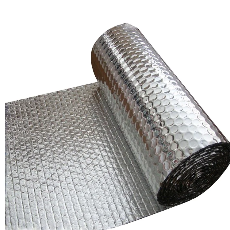 thermal reflective insulation sheet for roof waterproof thermal insulated fabric Aluminium foil bubble wrap insulation roll