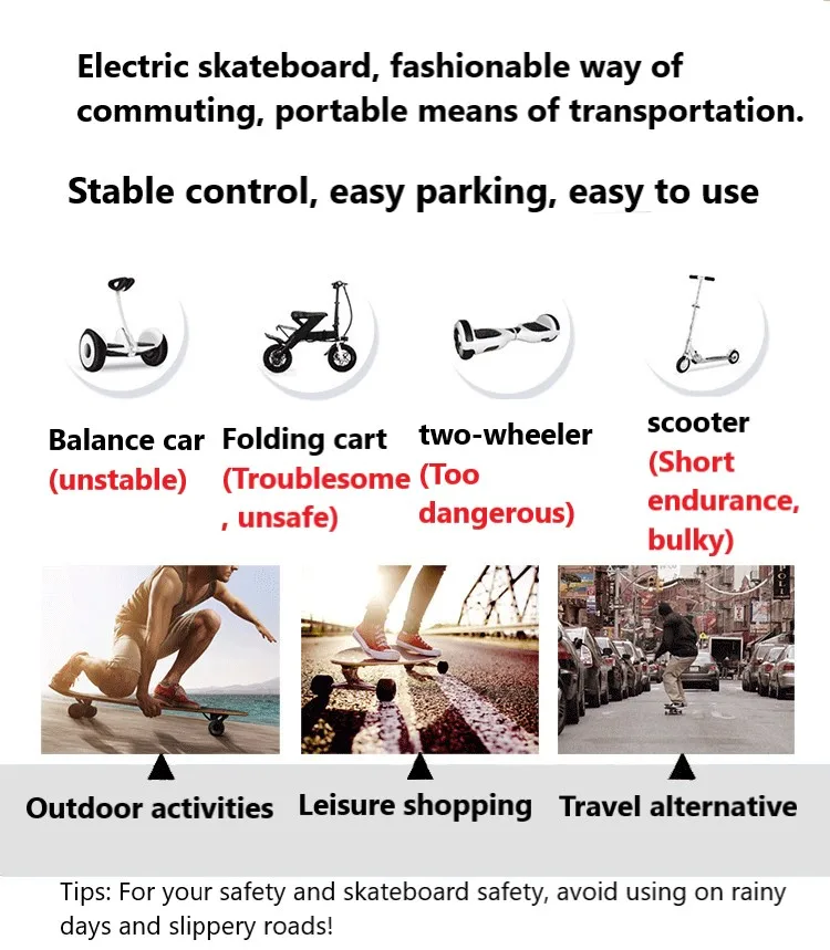Electric Skateboard Top Speed Dual Motor Maple Longboard Wireless Remote Control Skate Board E-Skateboard