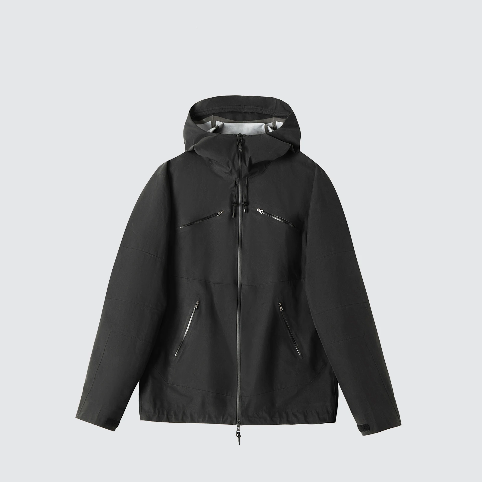 Men Custom Jackets Coats Clothing Manufacturer Outdoor Waterproof Anorak Zip Up Safari Windbreaker Reversible Reflective Jacket