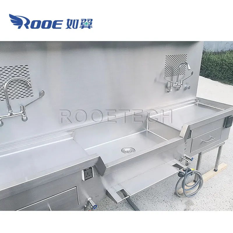 High Quality Autopsy Pathology Analyze Table Embalming Working Station for Lab Forensic Dissecting Room