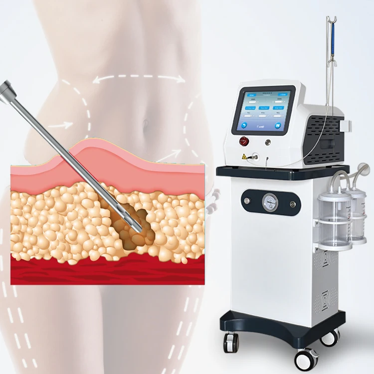 Surgical Liposuction Diodo Laser Lipolaser Machine Lipolysis 1470nm 980nm 1320nm Equipment
