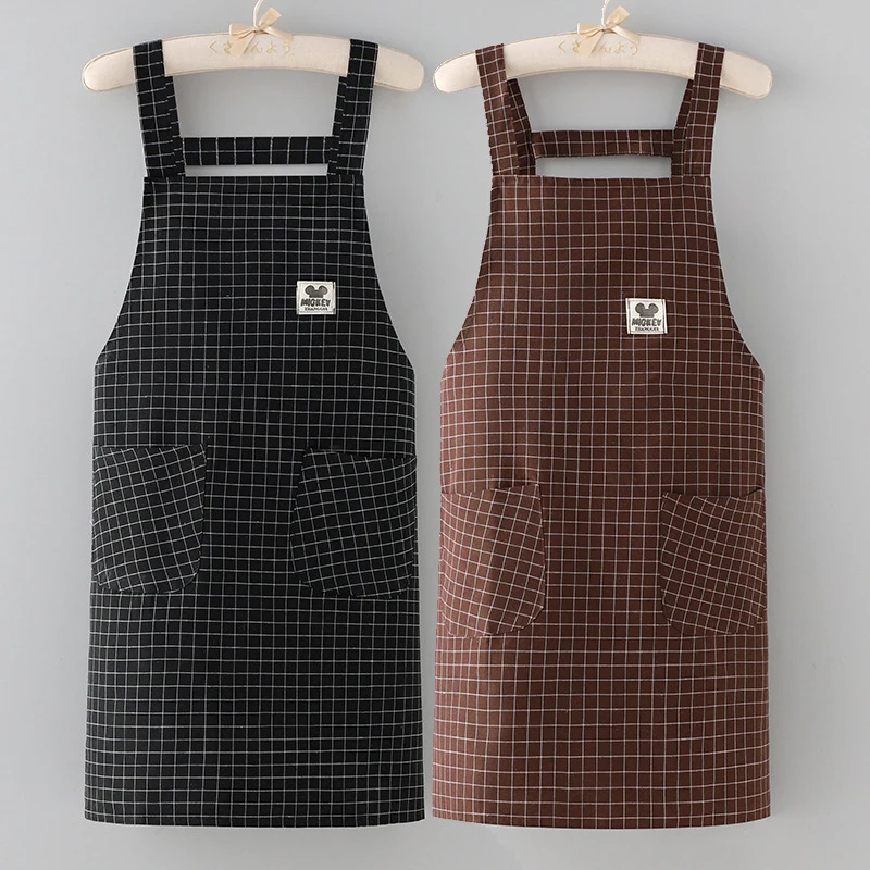 Wholesale Customization custom canvas aprons waterproof canvas chef aprons breathable waterproof canvas apron