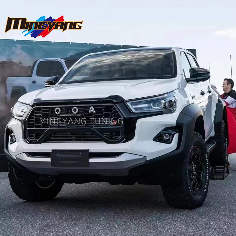 Mingyang высококачественный обвес для подтяжки лица GR Sport conversion автомобильный бампер 2020-2022 для Hilux revo bodykit