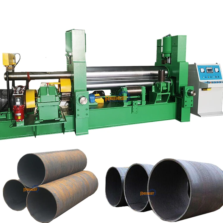 W11S Hydraulic corrugated steel plate bending rolls multi-function rolling machine