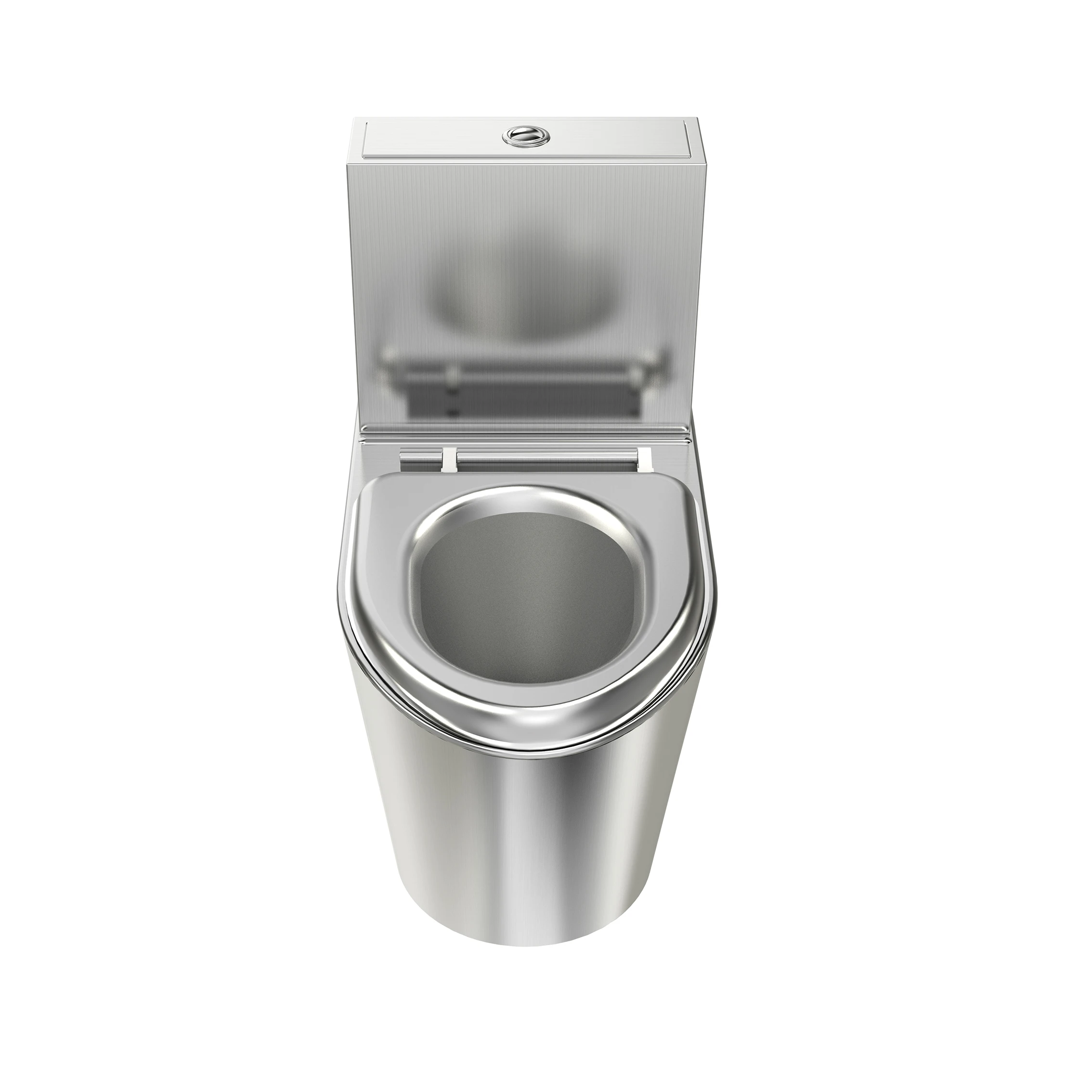 Stainless steel toilet bowl  Floor Mount  prison wc Equipment manufacturer