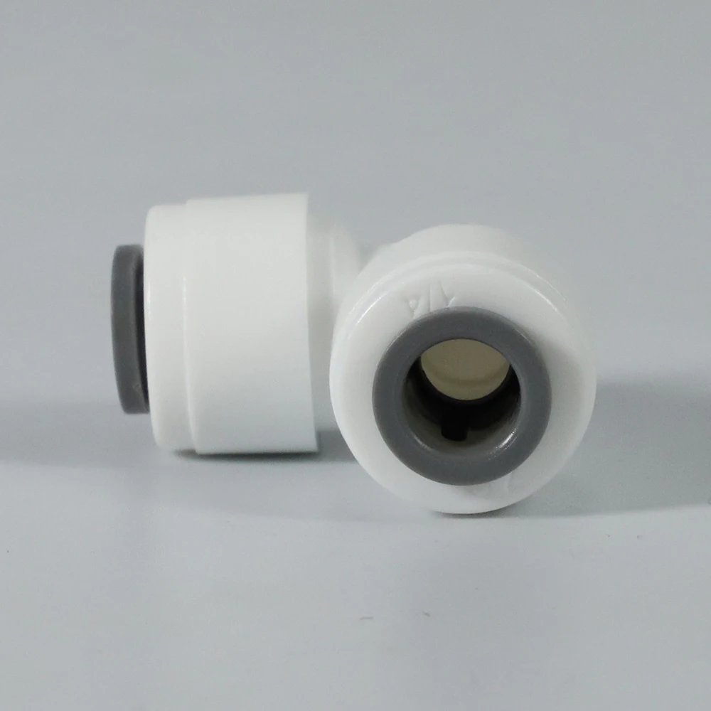 Plastic water accessories 1/4 - 1/4 Elbow RO System Parts Quick Fitting Connector Fitting Quick Connector
