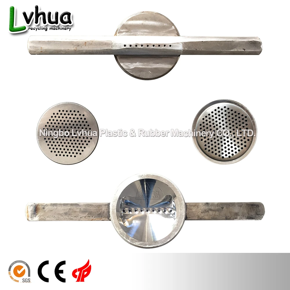 China Plastic Pelletizing Machine Round Screen Changer