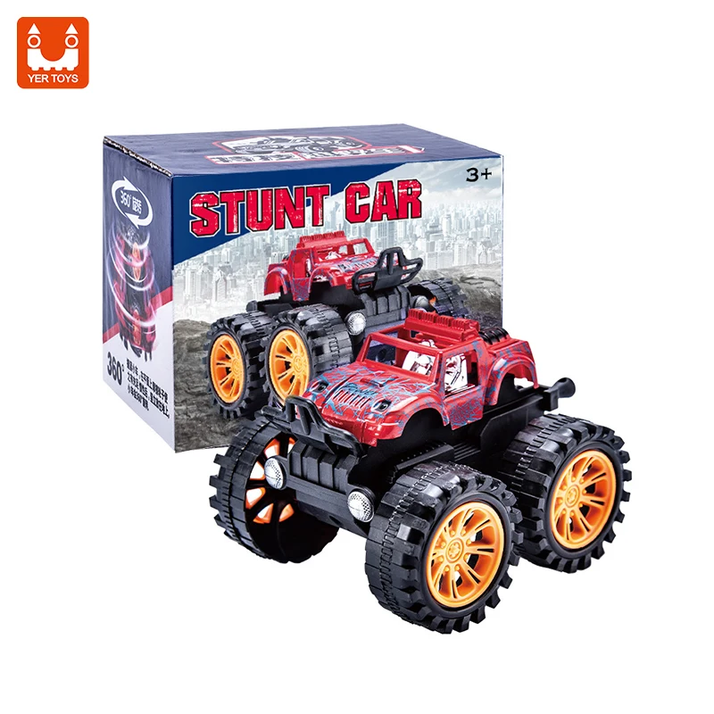 Children four-wheel drive inertia stunt suvs boy and girl model cars plastic toy cars gifts