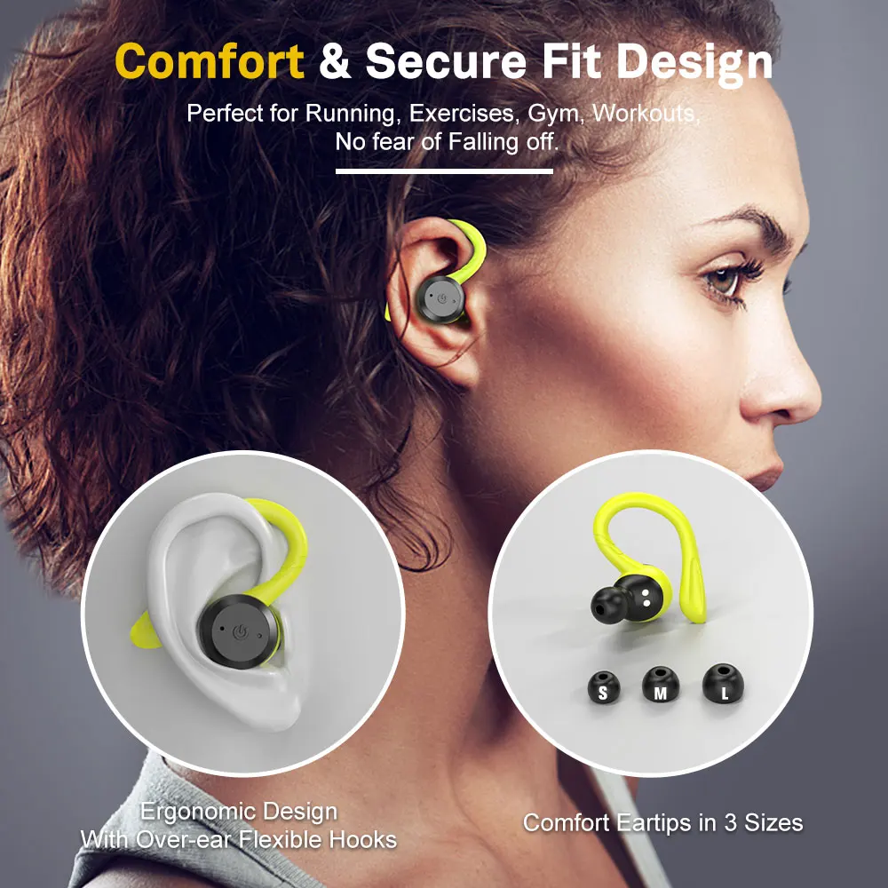 Waterproof Bluetooth Gaming Earbuds Wireless Earphones Sports In Ear Earphone BT Headphones Headset Earpod for airpods pro