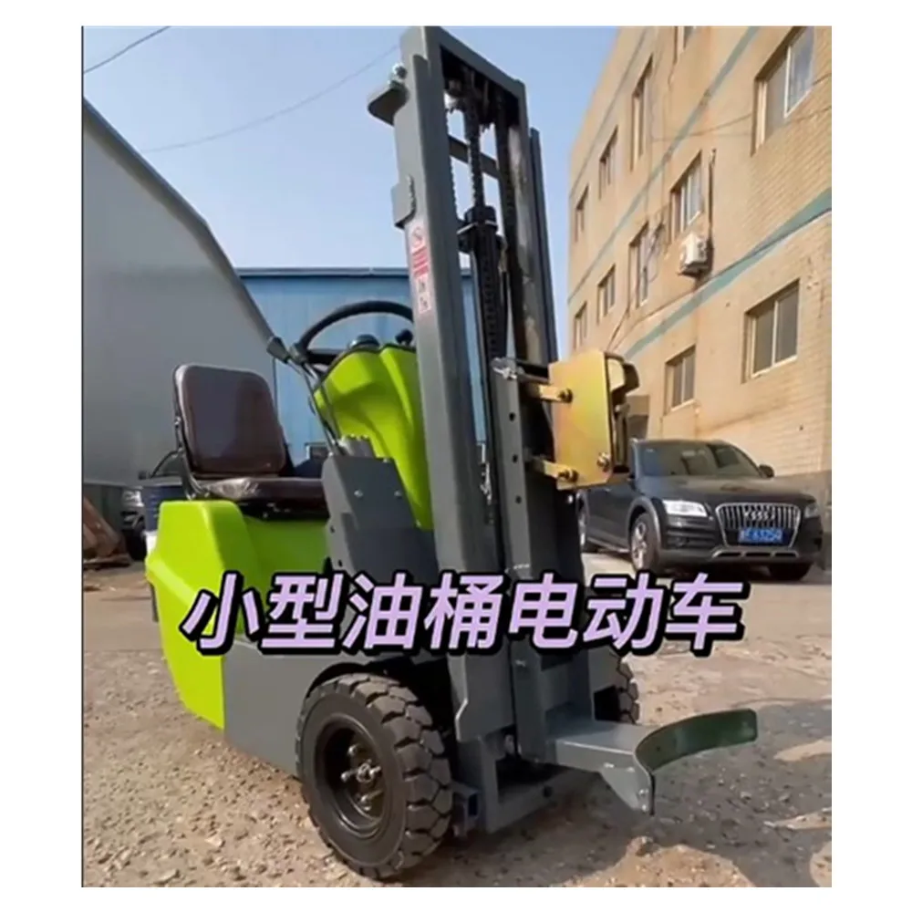 little electric forklift load 500kg for oil drum lift
