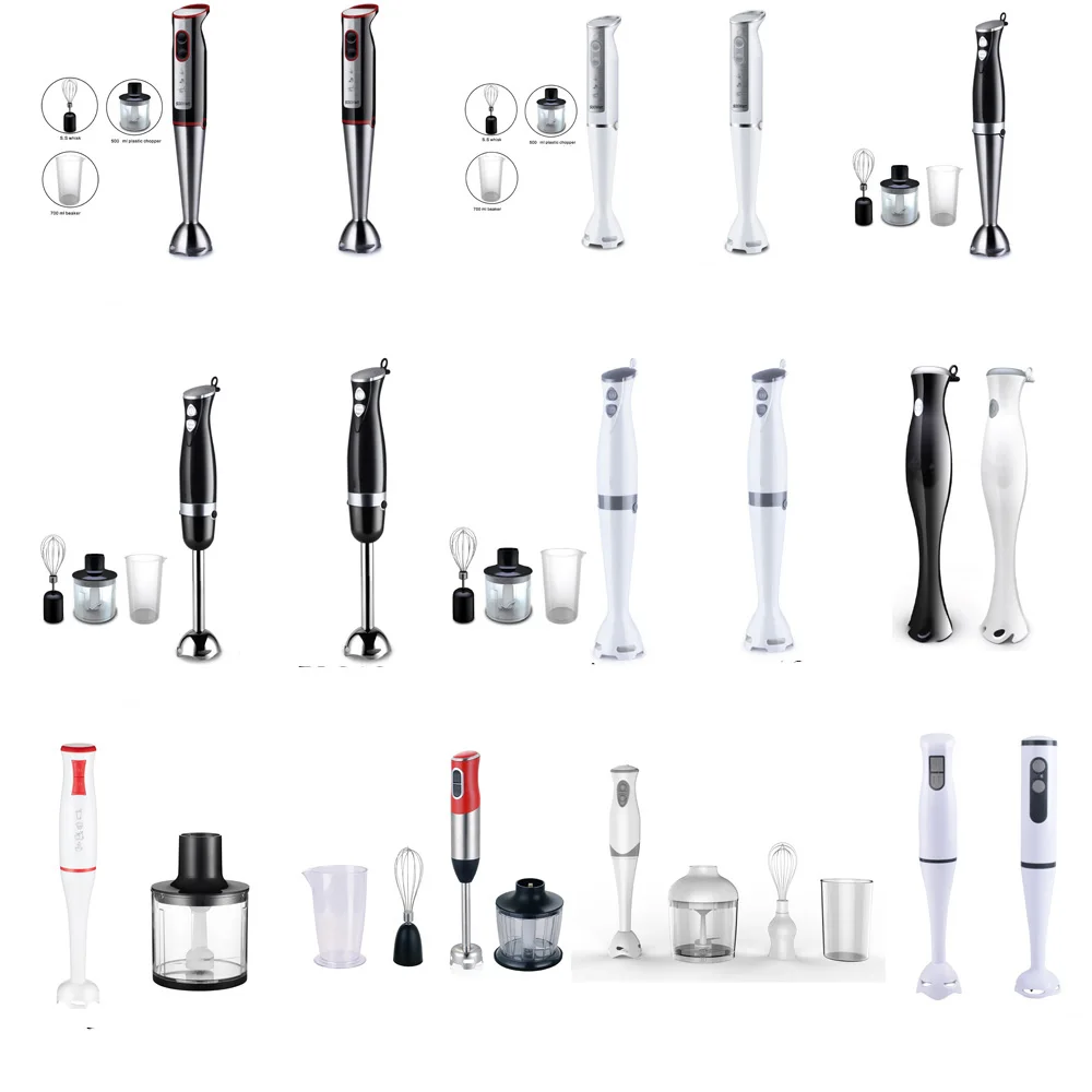 
HB2810 Hot Sales Household 200w 400w Hand Blender Stick Blender 