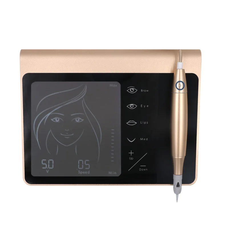 Charmer Princesses Semi Wireless Digital Rechargeable Microshading Eyebrow lip Microblading PMU Permanent Makeup
