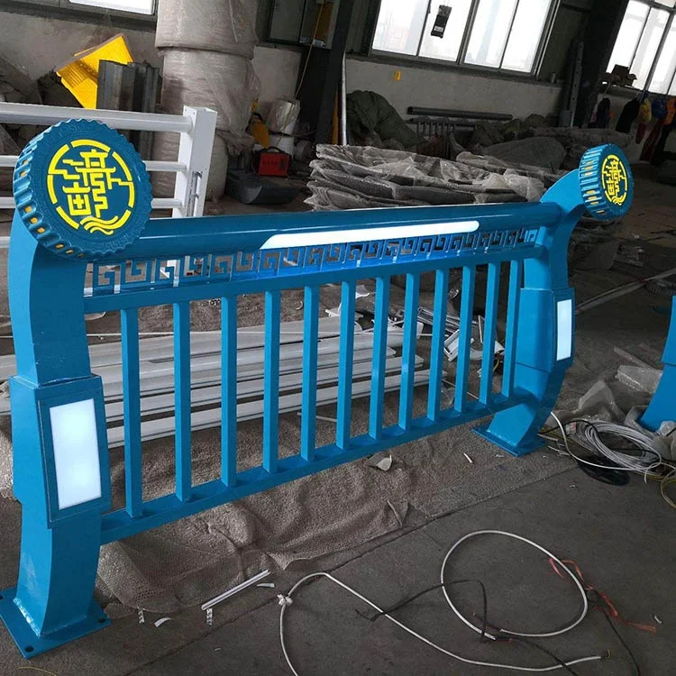 Фабрика с порошковым покрытием дорожное ограждение для безопасности дорожного движения стальной металлический ограждения