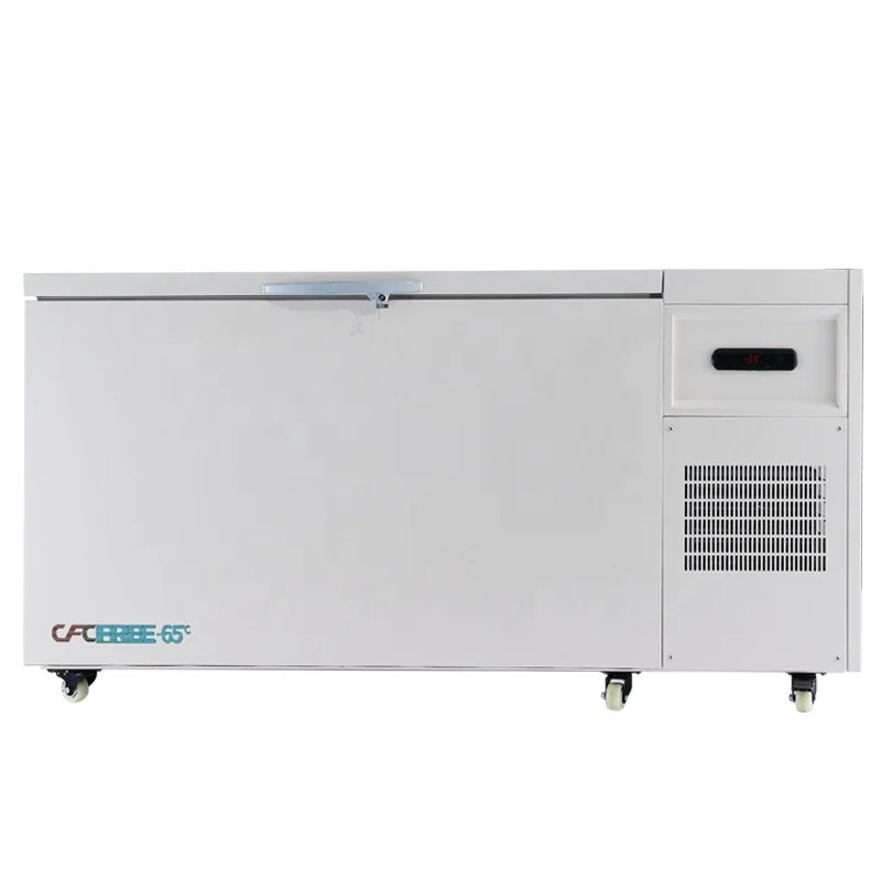 -80 degree ULT chest deep freezer 620L for sea food