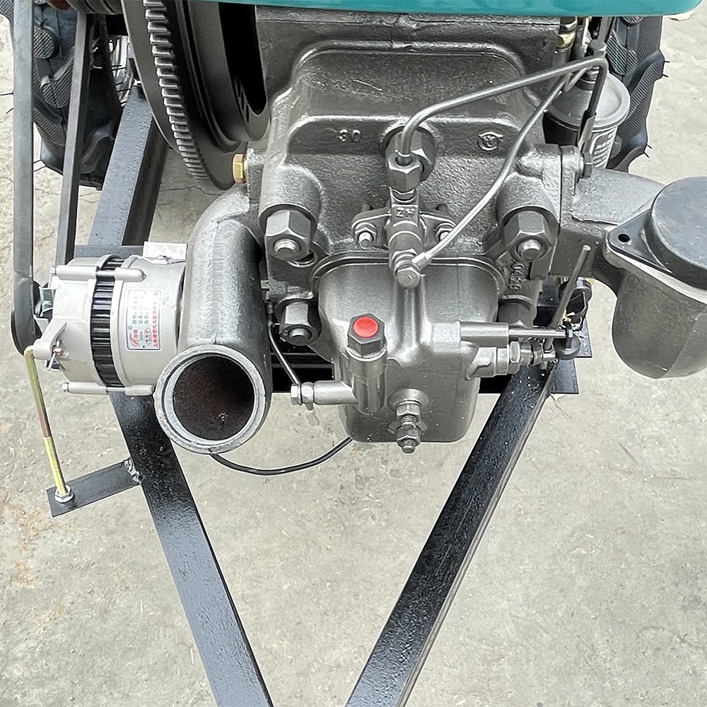4-inch high-pressure spray pump, long water delivery distance, diesel engine driven high-head pump