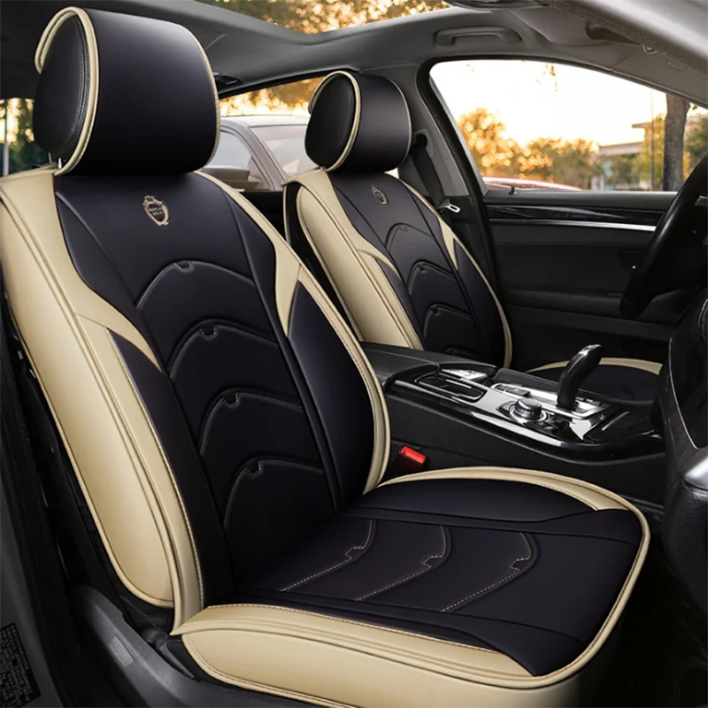 
The new all-season universal full-enclosed leather car seat cover is breathable and comfortable 