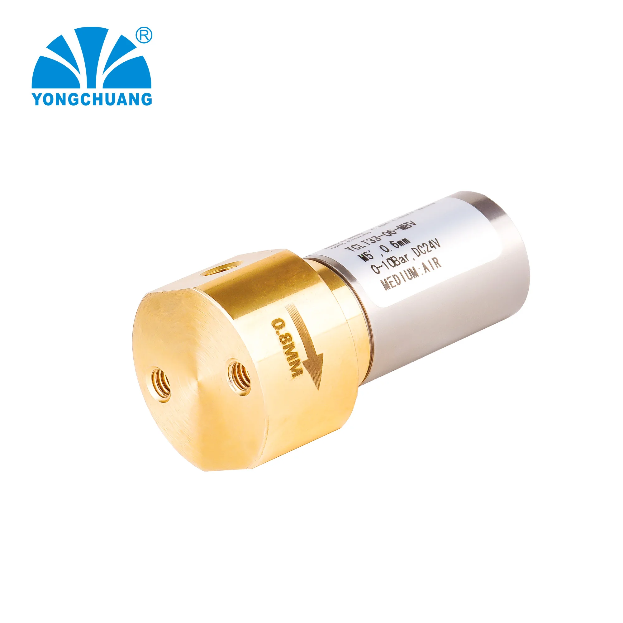 Yongchuang YCLT33 low flow solenoid proportional valve for mass flow controller Anesthesia machine  analytical instruments