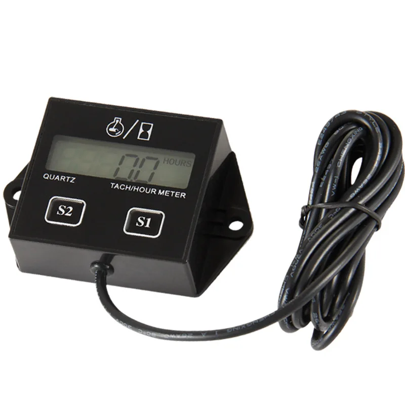 Manufacturer Motorcycle speed timer LCD display 2-stroke 4-stroke engine accumulating timer tachometer