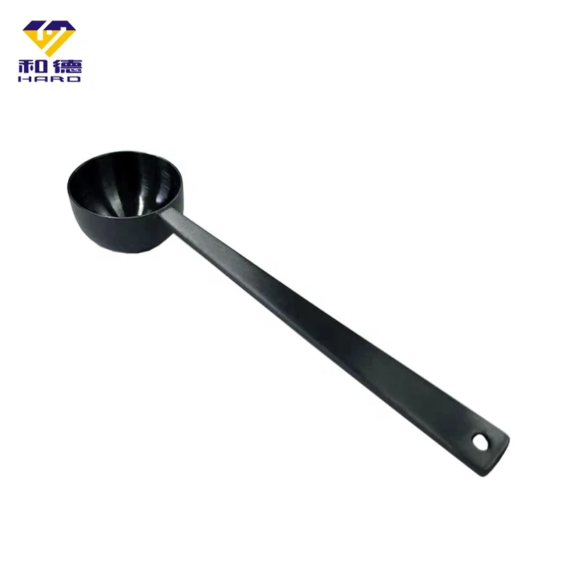 10 мл нержавеющая сталь черная мерная ложка с щеткой