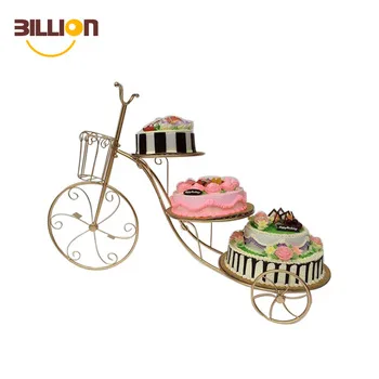 New Design Metal Craft Bicycle Flower Pot Garden Solar Light Pot