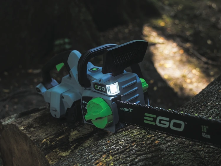 EGO High Reliable Garden Tool Chain Saw Rechargeable Electric Brushless Chainsaw